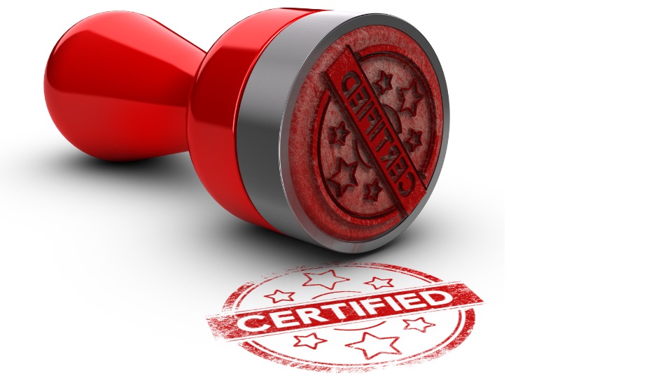 Certification Guidance